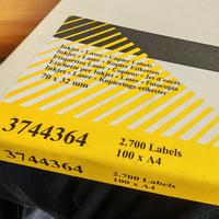 etichette adesive per laser-inkjet-copiatrice