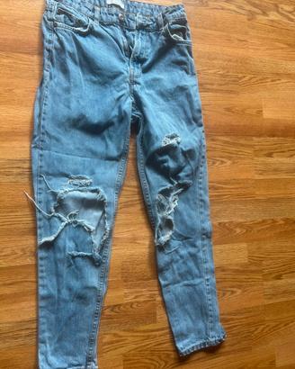 jeans skinni strappati