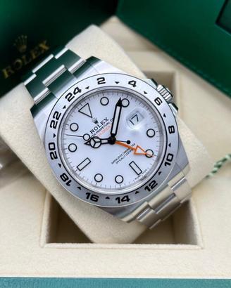 ⚪️ROLEX EXPLORER II POLAR REF.216570 ANNO 2020