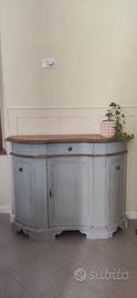 Сassettiera vintage in legno