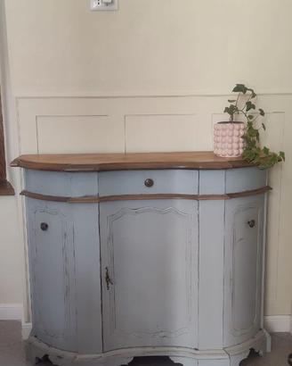 Сassettiera vintage in legno