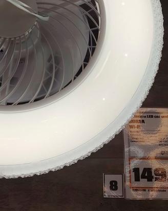 lampadario ventilatore