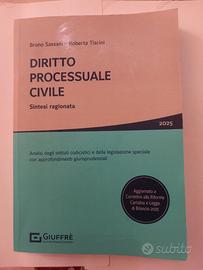 SASSANI - TISCINI  Diritto processuale civile 2025
