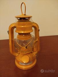 Lanterna a Petrolio Gialla 20cm - NUOVA 