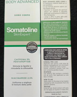 2 Confezioni Somatoline Snellente Body Advanced
