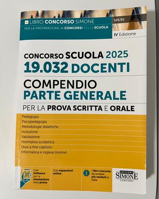 Compendio Concorso Scuola Docenti 2025