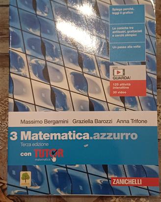 Libro scolastico "Matematica.azzurro"