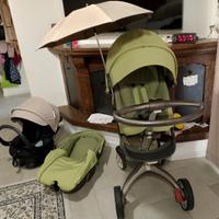 Trio Stokke xplory COMPLETO+ISOFIX Roma nord