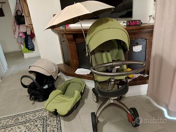 Trio Stokke xplory COMPLETO+ISOFIX Roma nord