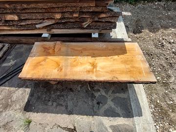 Tavola di cedro 164x58 sp6 - mensola/piano lavabo 