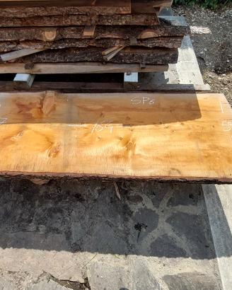 Tavola di cedro 164x58 sp6 - mensola/piano lavabo 