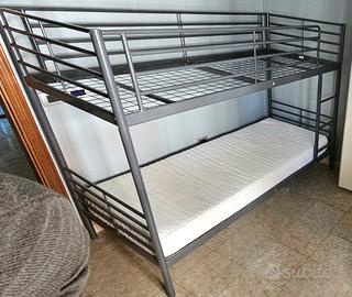 Letto a castello più materasso IKEA 