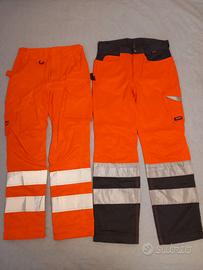 5 pantaloni alta visibilità tg 44