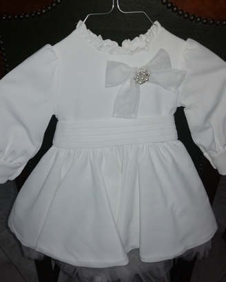 Vestito Battesimo bimba