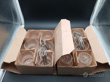 Set 2 Scatole Bicchierini anni70 Punch Ramazzott