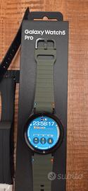 Samsung Watch 5 Pro + spigen armour e altri cintur