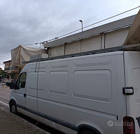 Furgone con tenda
