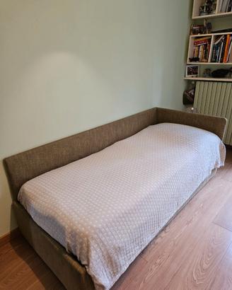 Letto con contenitore