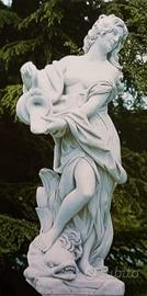 Statue da giardino in cemento bianco
