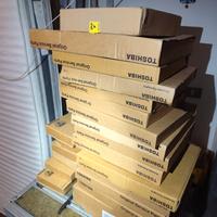 Lotto ricambi Toshiba genuini