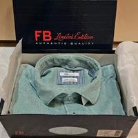 FB Camicia  verde menta  puro cotone taglia xl 