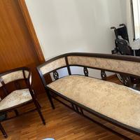Divanetto Liberty e due poltrone