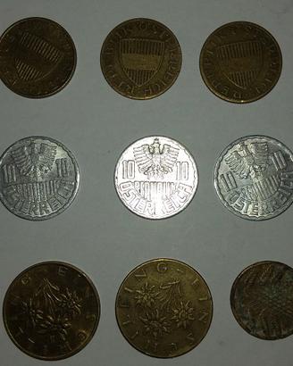 Lotto 14 monete Austria