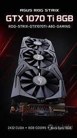 ASUS ROG Strix GTX 1070 Ti 8GB Gaming
