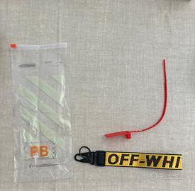 Portachiave off white