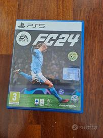 Gioco calcio FC24 fifa PS5 Play Station 5