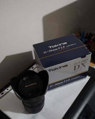 Tokina 11-16mm f/2.8 PRO DX con garanzia RCE Canon
