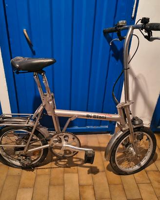 Bici pieghevole Di Blasi in acciaio inox