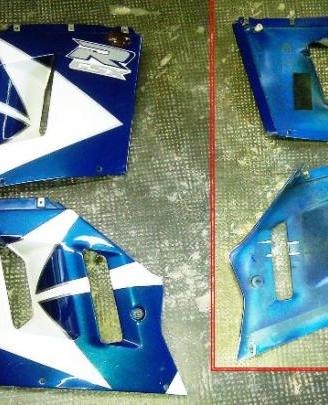 CARENE FIANCHETTI Suzuki gsxr 750 1100 1990 1992