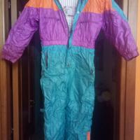 Tuta da neve femminile taglia L 12 anni