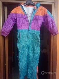 Tuta da neve femminile taglia L 12 anni