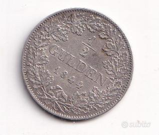 germania stati-1/2 gulden 1844-baviera