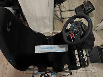 VOLANTE LOGITECH G29 + PLAYSEAT CHALLENGE X