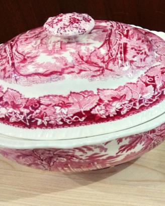 ZUPPIERA LEGUMIERA D'EPOCA (1800) ceramica MASON'S