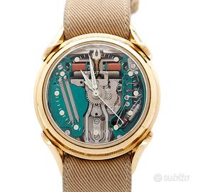 Bulova Accutron Spaceview M1 Vintage Oro 14Kt