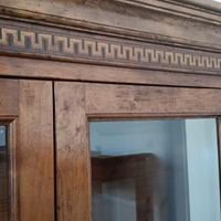 grande vetrinetta in legno 