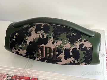 JBL Boombox 3 Camouflage alimentatore + scatola