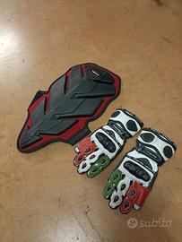 Para schiena e guanti Minimoto 