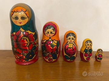 Matrioska set 5 pezzi