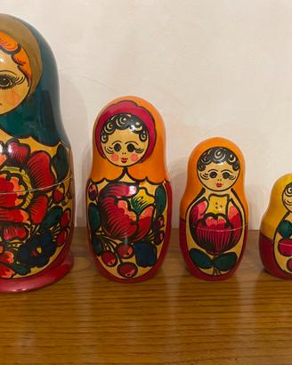 Matrioska set 5 pezzi