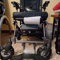 Sedia rotelle pieghevole ultraleggera pesa 15 kg