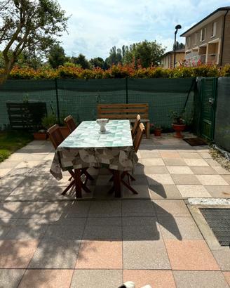 Mattonelle piastre 40x40 per giardino