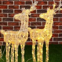 🎄 5 Renne Natalizie da Esterno – Decorative – 100