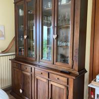 Credenza in noce massiccio mobilificio Griva