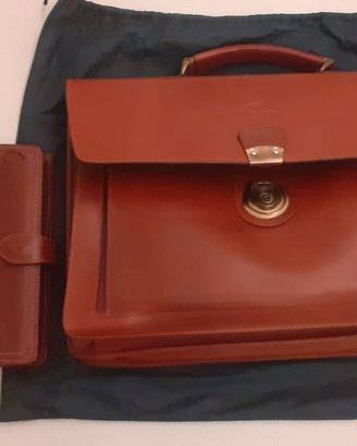 Cartella professionale Ted Benson in vera pelle
