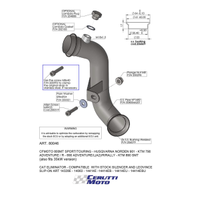 Raccordo decatalizzato Leovince KTM ADVENTURE 890